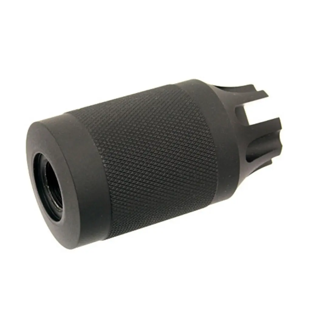 Cache flamme acier Airsoft type CQB 556 14mm CCW 2.webp