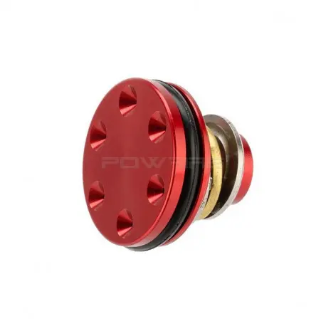 SHS Tête de piston aluminium 6 trous sur roulements - rouge 