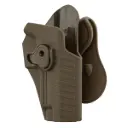 Holster Tan rigide Quick Release pour P226 Droitier et Concorde Defender
