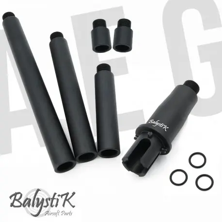 [BA-AEG-OBSET] Balystik multi outer barrel avec base pour AEG M4 