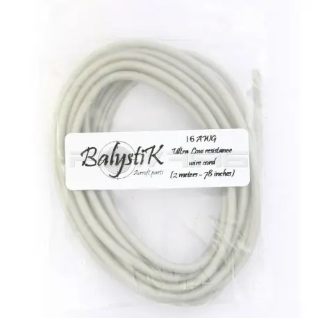 [BA-SLR16] Balystik câble faible résistance 16AWG (2 mètres) 